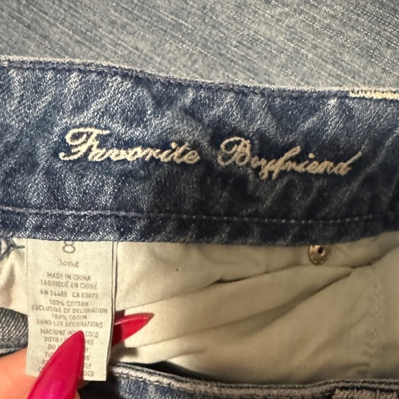 American Eagle Outfitters Favorite Boyfriend Jeans. 8L. Perfect Condition! - Picture 3 of 6